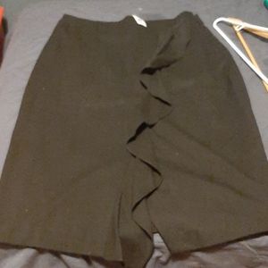 Brand new with tag ruffle front work skirt